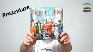 Cum se joaca Ticket to Ride Londra (RO) [Board game #163]