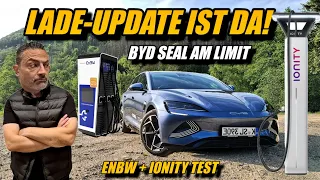 BYD Seal LADE UPDATE ist da! Test bei Enbw Ionity und Aral Pulse!