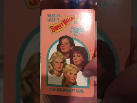 Unboxing Sweet Valley High Game