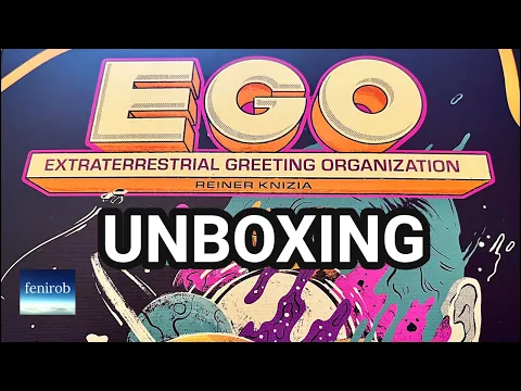 Ego Board Game | Unboxing (No Talking) - Kickstarter Edition