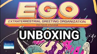 Ego Board Game | Unboxing (No Talking) - Kickstarter Edition