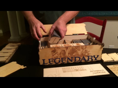Marvel Legendary organizer and board replacement