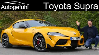 all-new Toyota Supra FULL REVIEW - how is it different from the BMW Z4 ?  Autogefühl