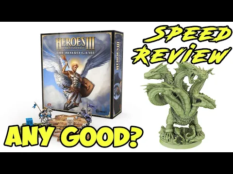 Heroes of Might & Magic 3: The Board Game Speed Review!