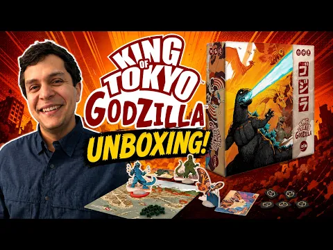 King of Tokyo Godzilla Unboxing | The BEST looking version yet?
