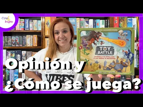 TOY BATTLE (Asmodee) Opinión y ¿Cómo se juega?