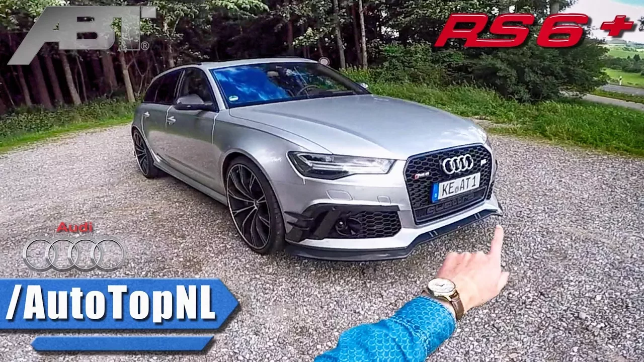 705HP Audi RS6+ ABT POV REVIEW on AUTOBAHN by AutoTopNL
