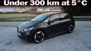 VW Id.3 Pure 45 kWh - Full range test