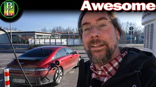 Ioniq 6 RWD 74 kWh - 110 km/h winter range test
