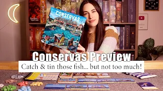 Conservas Preview! | Catch and tin those fish... but not too much!