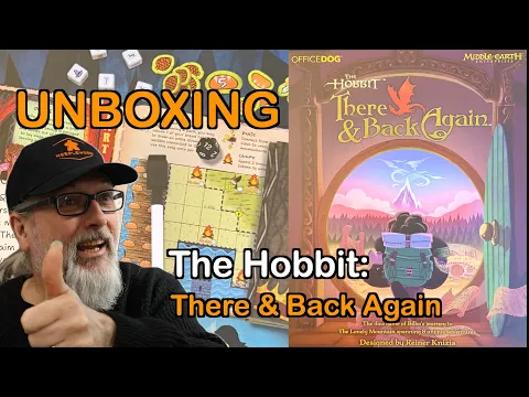 Unboxing The Hobbit: There and Back Again | Board Game | Reiner Knizia | Office Dog