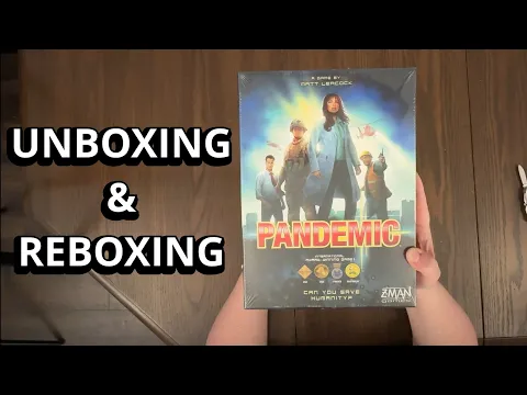 Pandemic - Board Game Unboxing & Reboxing - What's in the Box?