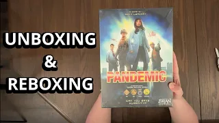 Pandemic - Board Game Unboxing & Reboxing - What's in the Box?