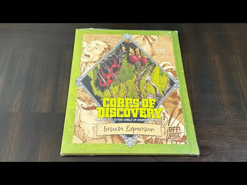 Corps of Discovery: Insecta Expansion 1 (Off The Page Games) - Unbox