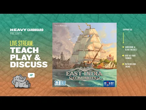East India Companies - 4p Teaching, Play-through, & Roundtable by Heavy Cardboard
