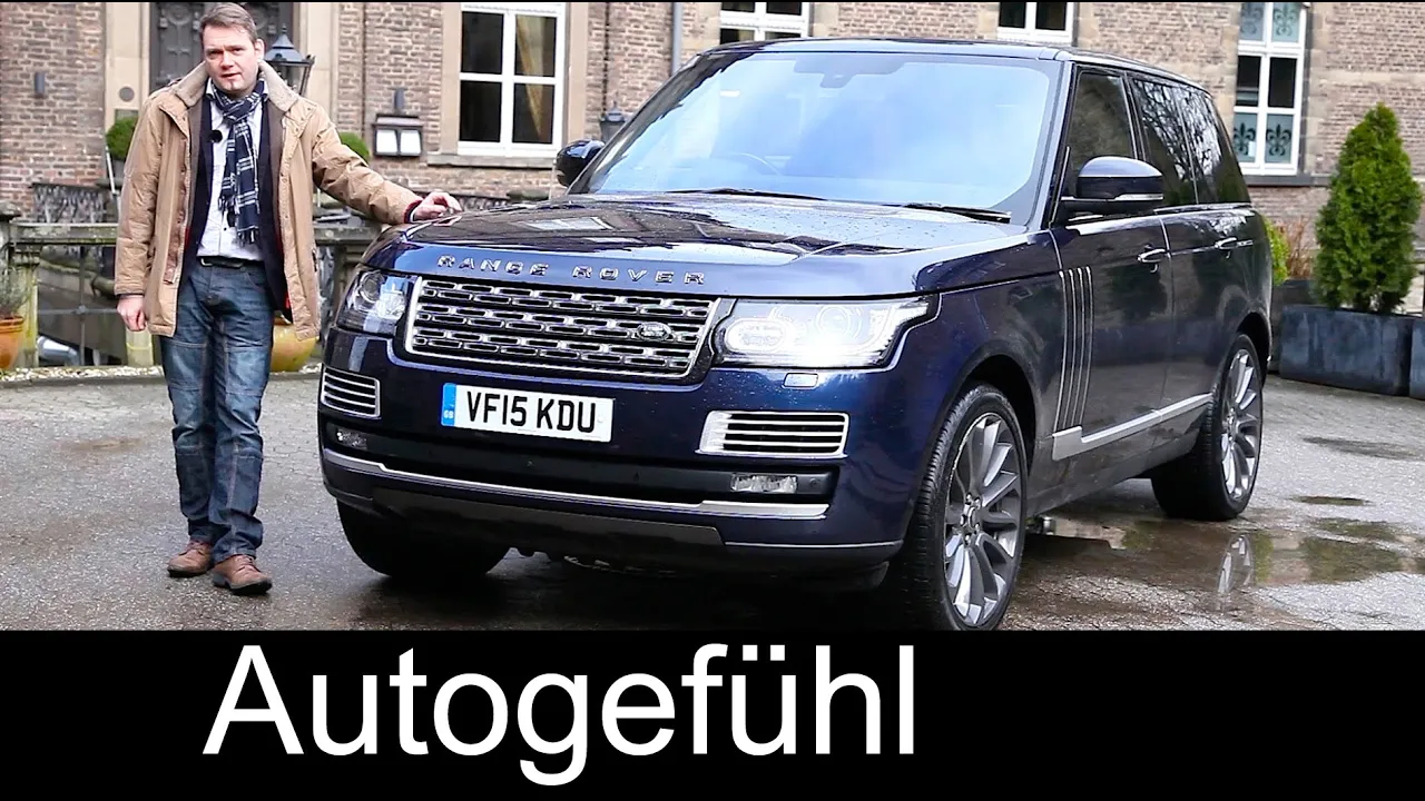 Range Rover SV Autobiography top version V8 550 hp FULL REVIEW test driven new neu