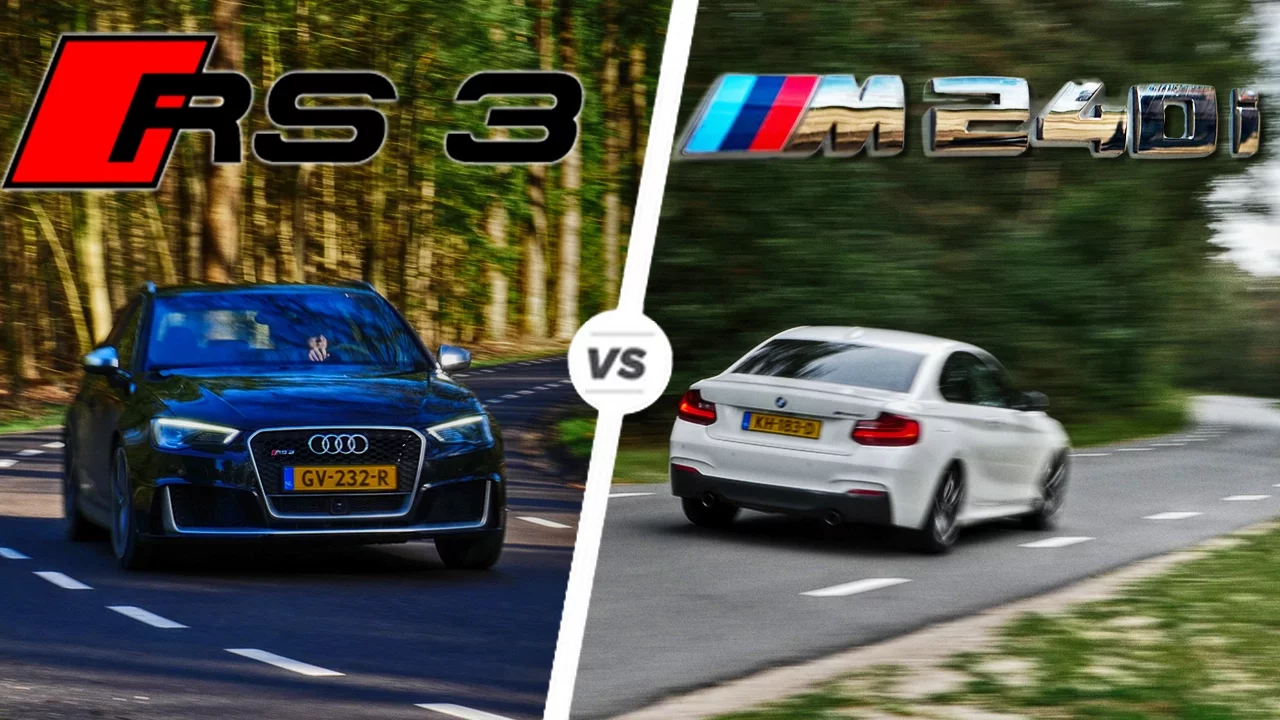 Audi RS3 vs BMW M240i HEAD to HEAD