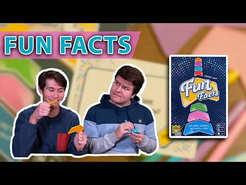 Fun Facts | The Best Ice Breaker Board Game? | (Board Game Overview & Review Episode #75)