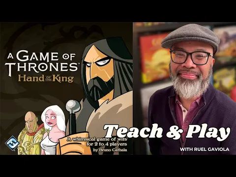 A Game of Thrones: Hand of the King: Gain support among the King’s Landing court! (BGG solo variant)