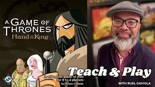 A Game of Thrones: Hand of the King: Gain support among the King’s Landing court! (BGG solo variant)