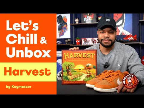 Harvest: Unboxing Keymaster's latest cozy board game!