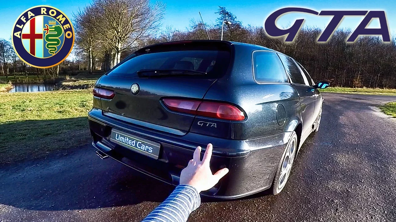 Alfa Romeo 156 GTA Review POV Test Drive by AutoTopNL