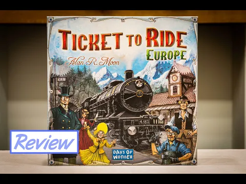 Just how good is the board game Ticket to Ride Europe? Find out with this Board Game Pix review!