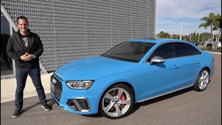 Is the 2021 Audi S4 a performance sport sedan that's WORTH it?