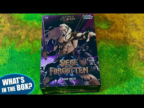 ALPHA CLASH: SIEGE OF THE FORGOTTEN Raid Deck Unboxing 1-5 Player Cooperative Experience