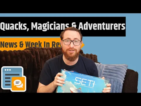 News & Week in Review - Quacks Is Back, Frosthaven Goes Digital, More Trickerion & More!!
