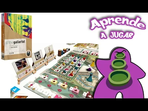 The Gallerist - Español - Reseña Juego de mesa - Preparación y cómo se juega