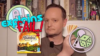 Artificial Intelligence Explains Alhambra (Boardgame)