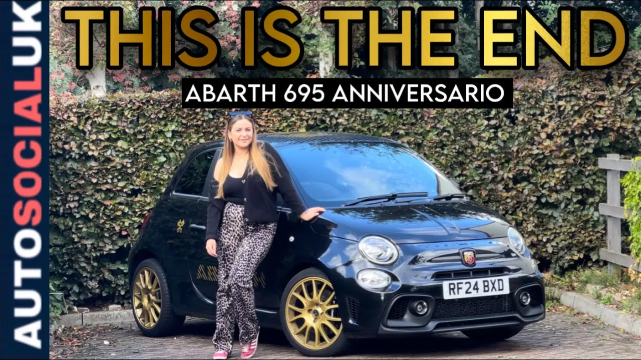 END OF AN ERA! - Abarth 75th Anniversario 695 review UK 4K