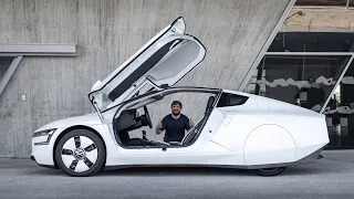 Pulling This XL1 From The Volkswagen Development Storage Garage To Reunite It With The Lead Engineer