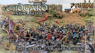 MIDGARD: Battle Report 01 - Age of Arthur: A Warm Welcome