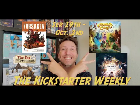 The Kickstarter Weekly, September 19th - October 2nd