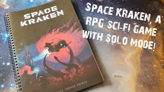 Space Kraken a solo option sci-fi pen and paper RPG!