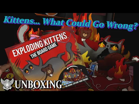 Exploding Kittens the Board Game - Unboxing