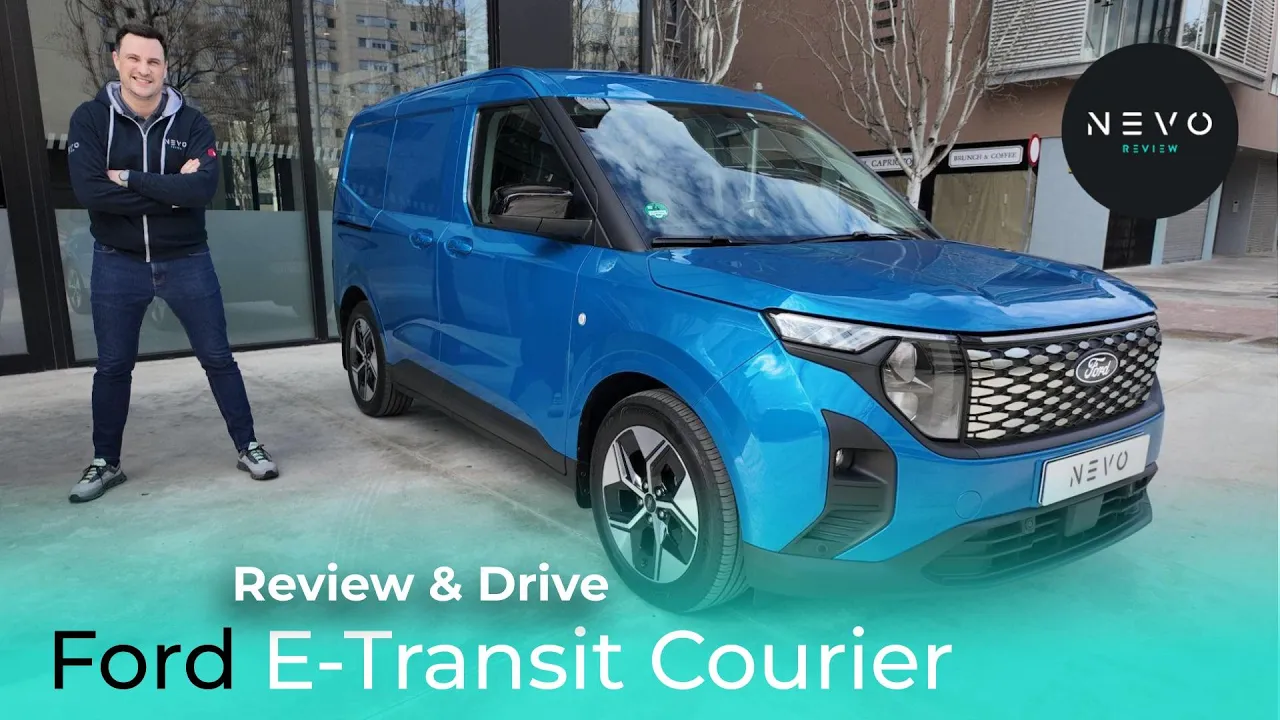 Ford E-Transit Courier Electric Van - Full Review & Drive
