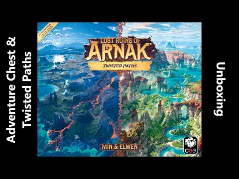 Unboxing The Lost Ruins of Arnak: Adventure Chest & Twisted Paths