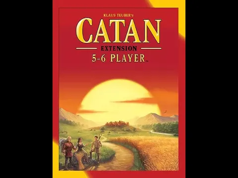 Dad vs Daughter - Catan 5&6 Player Extension - Unboxing