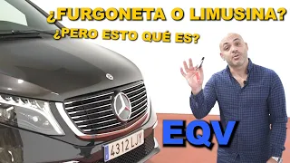 Haciendo de Chófer: ESTA MERCEDES EQV ES REALMENTE UNA LIMUSINA DE LUJO (también por el precio)