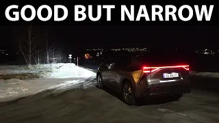 Toyota bZ4X headlights test