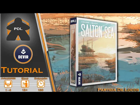 Extraemos litio de la sal en Salton Sea | Tutorial | Devir | Partida de Locos