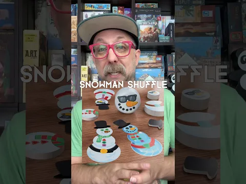 Showman Shuffle! Christmas Tree Ornament Game #boardgames #christmas #ornament #familygames