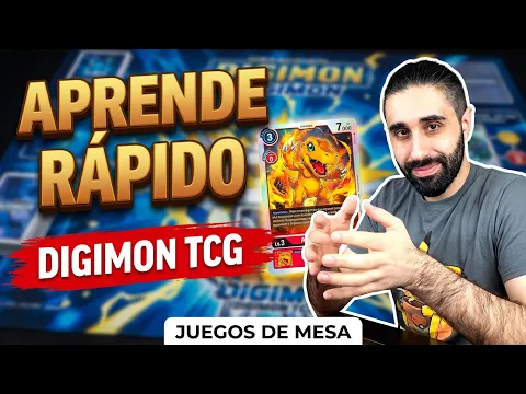 APRENDE A JUGAR DIGIMON TCG - CONCEPTOS BÁSICOS - TUTORIAL