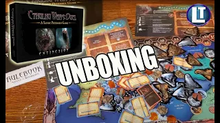 CTHULHU WARS DUEL EXTINCTION / UNBOXING / CTHULHU WARS DUEL Components Reboxing