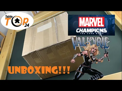 Marvel Champions Valkyrie Unboxing - Tabletop24