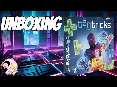 Cierra Reacts | Unboxing Tentricks Kickstarter Edition | AlienS Games