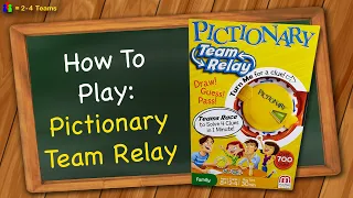 How to play Pictionary Team Relay